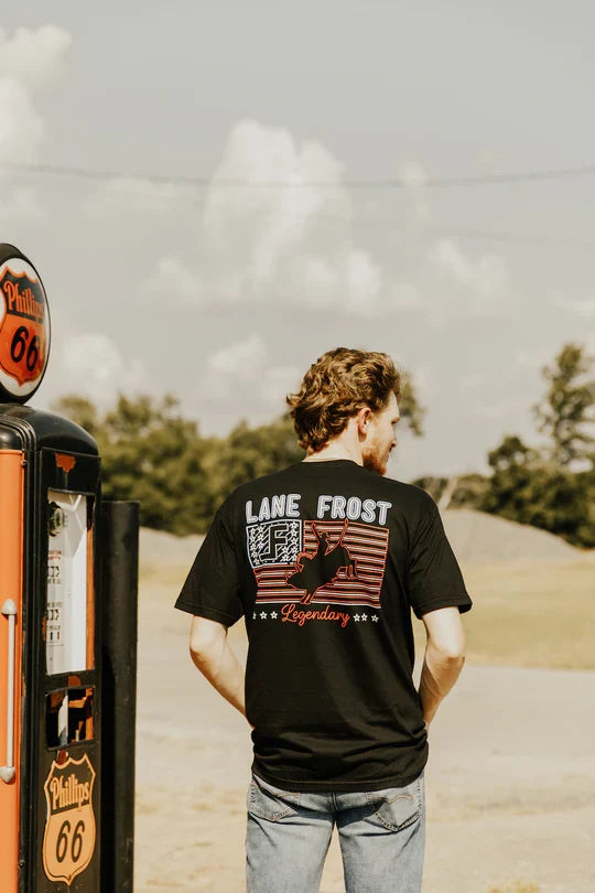 Lane Frost "Neon Patriot" T-Shirt
