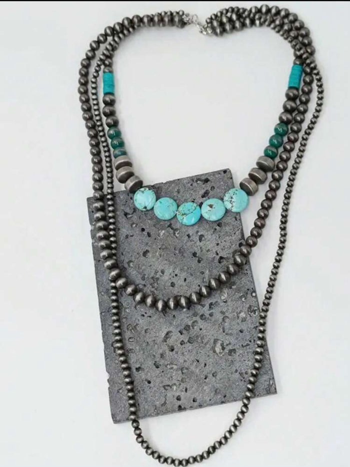 Layered Navajo Pearls