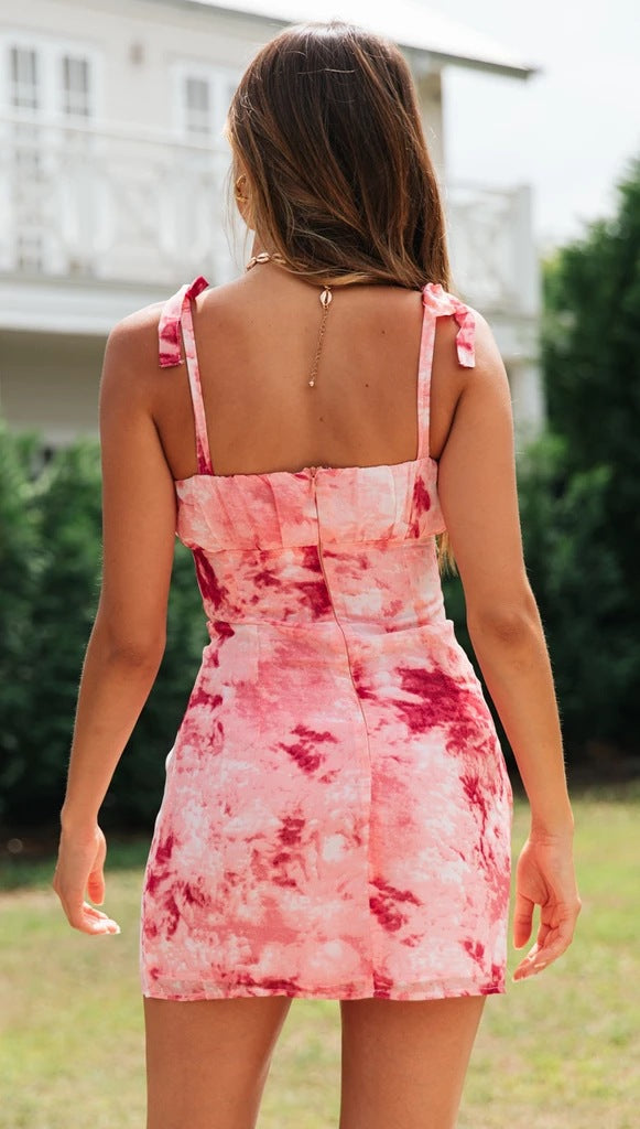 Leeva Mini Dress - Pink