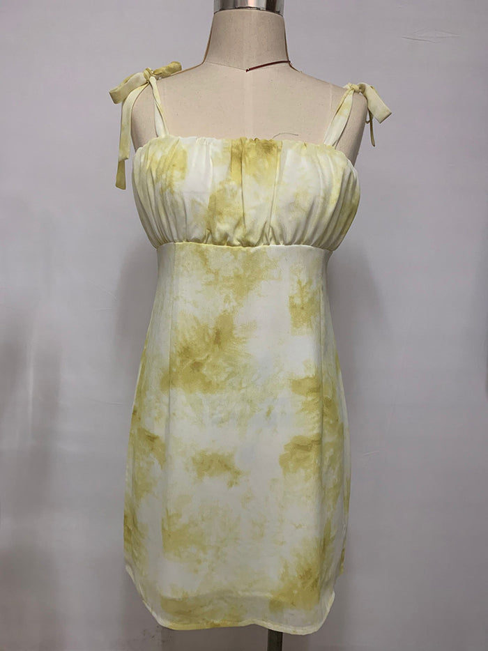 Leeva Mini Dress - Yellow