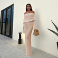 Lena Maxi Dress - Apricot