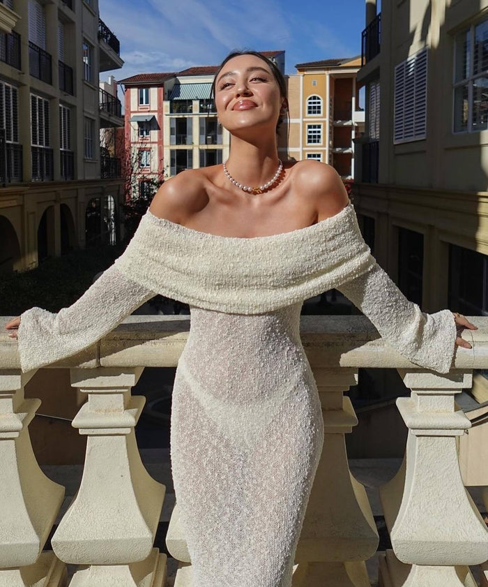 Lena Maxi Dress - White