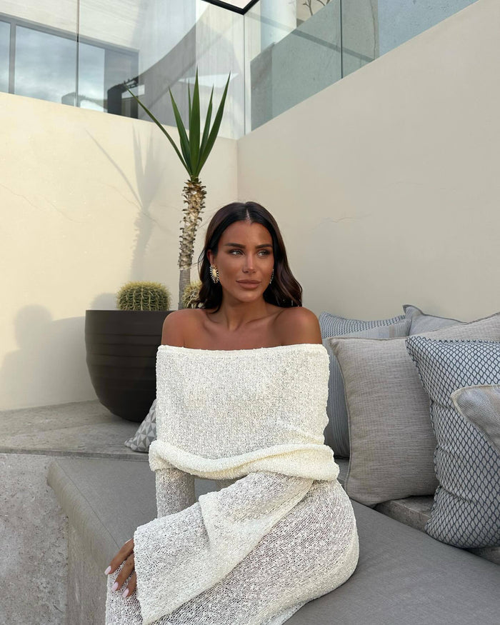Lena Maxi Dress - White