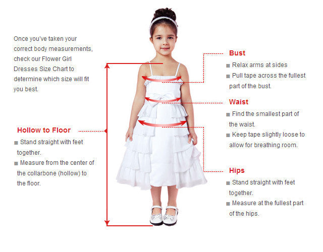 Light Blue Round Neck Belted A-Line Flower Girl Dress