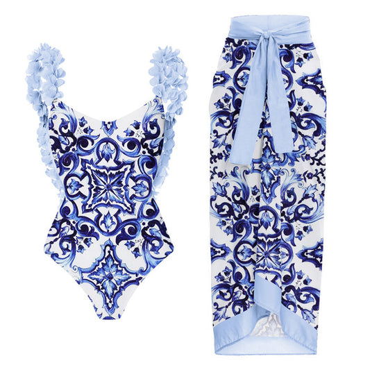 Lina Swimsuit Set - Blue