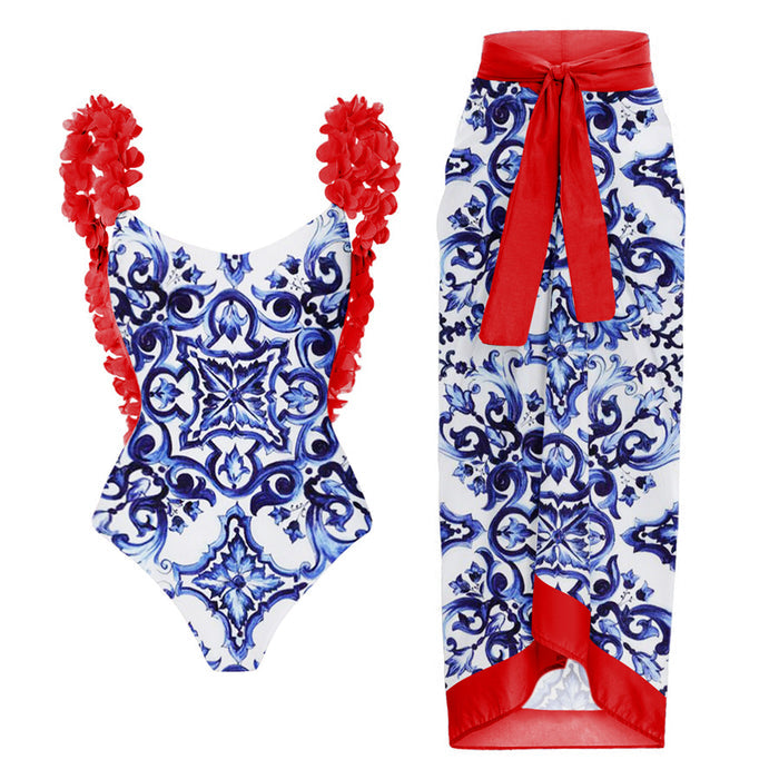 Lina Swimsuit Set - Red
