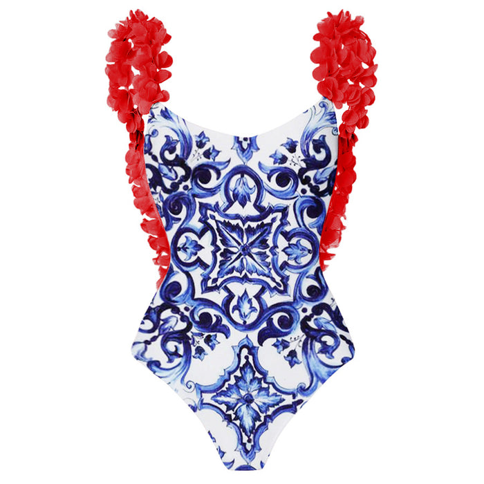 Lina Swimsuit Set - Red