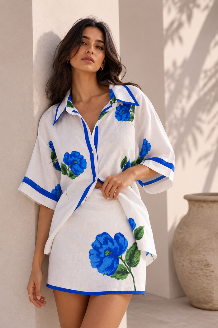 Linson Co-Ord - White