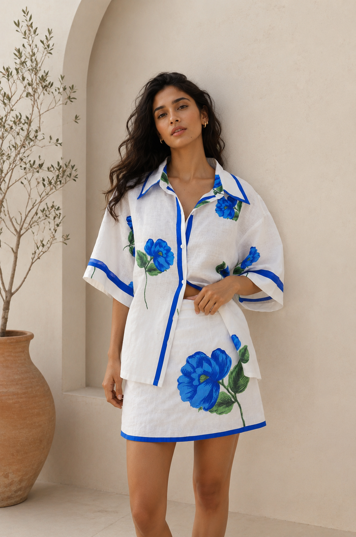 Linson Co-Ord - White