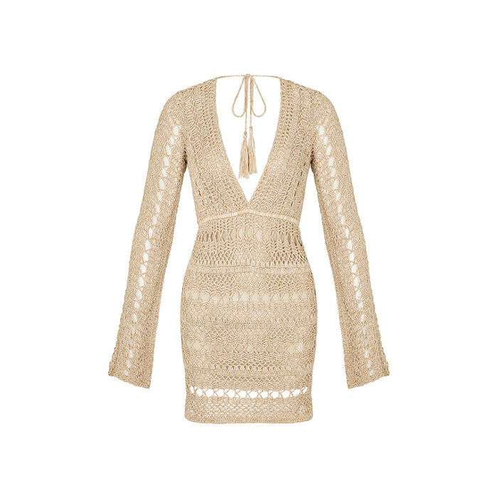 Loretta Mini Dress - Beige