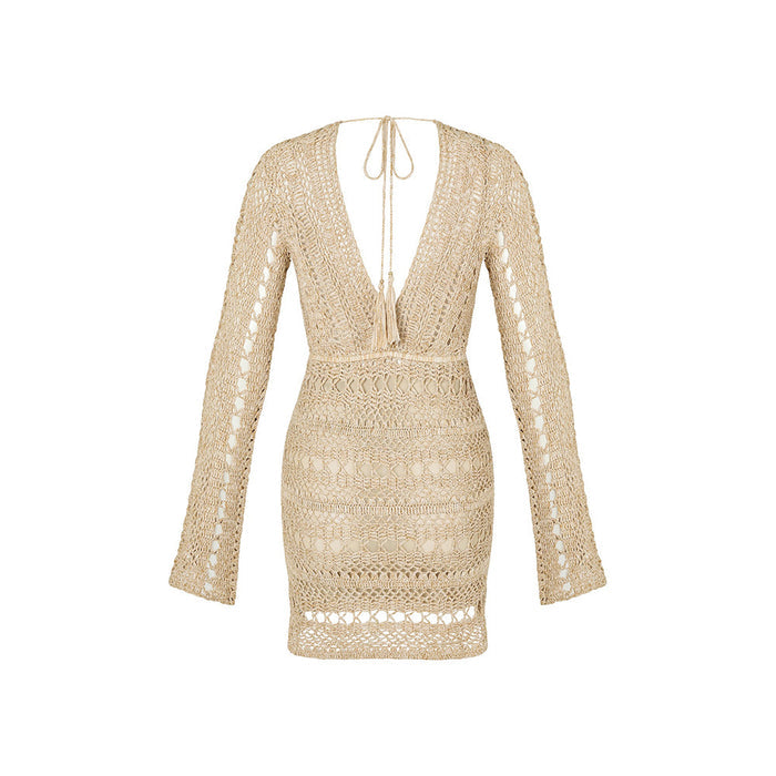 Loretta Mini Dress - Beige