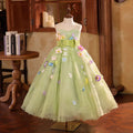Lovely Princess Flower Girl Birthday Pageant Gown D203