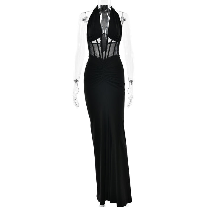 Lucina Maxi Dress - Black
