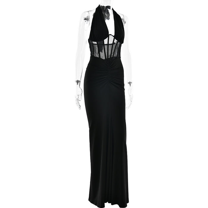 Lucina Maxi Dress - Black