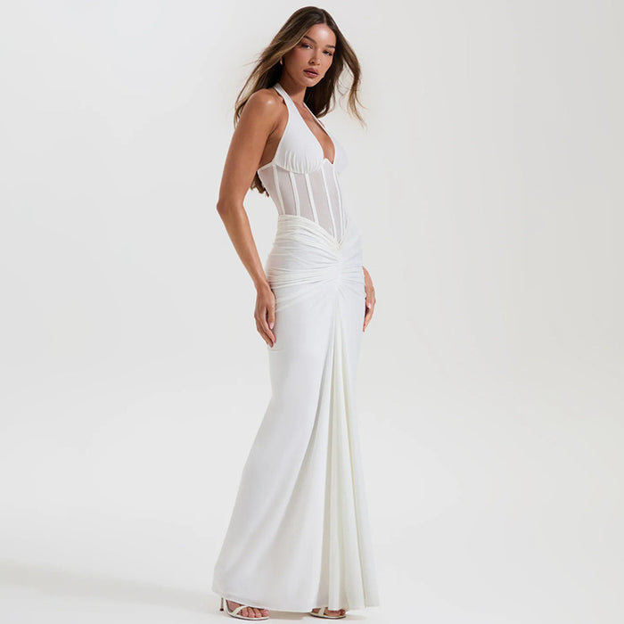 Lucina Maxi Dress - White