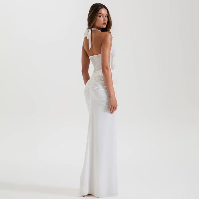 Lucina Maxi Dress - White