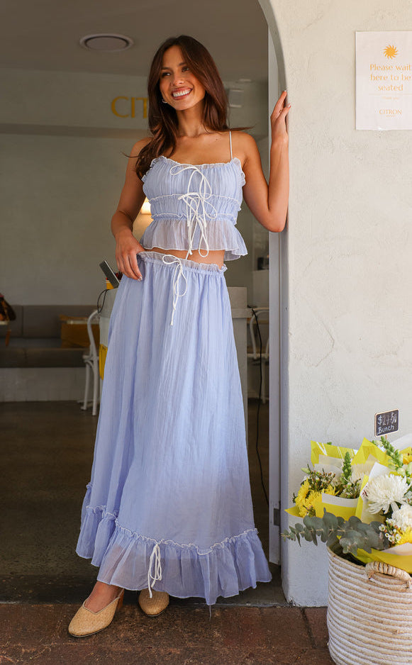 Lysa Co ord Set - Blue
