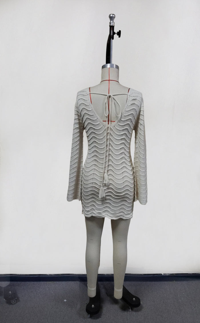 Lyxa Mini Dress - Apricot