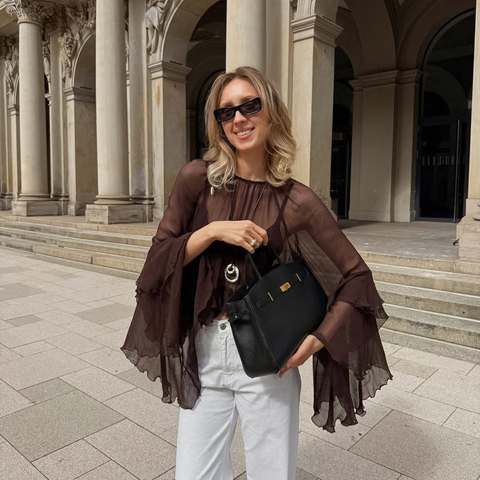 Marise Top - Brown