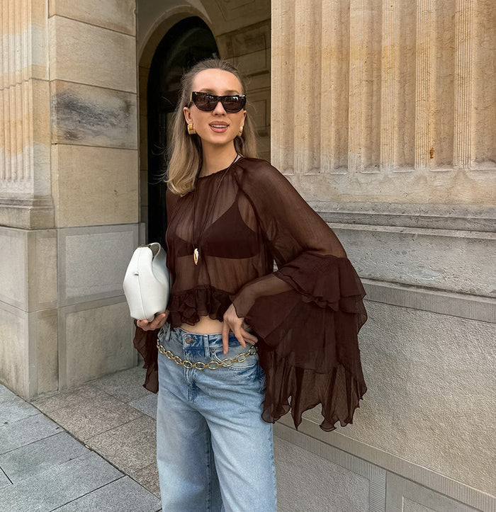 Marise Top - Brown