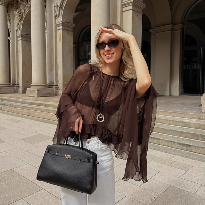 Marise Top - Brown