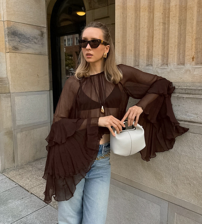 Marise Top - Brown