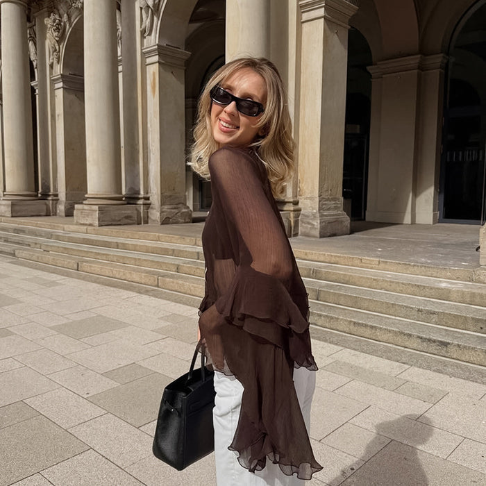 Marise Top - Brown