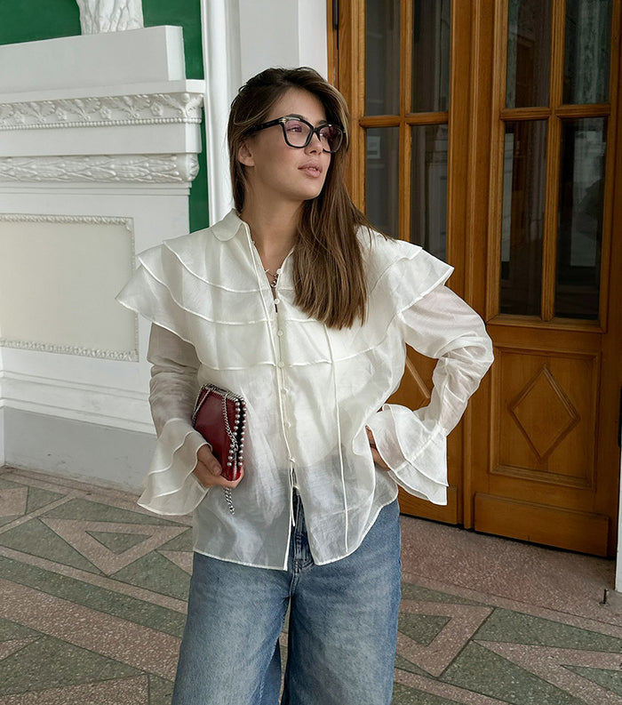 Martell Top - White