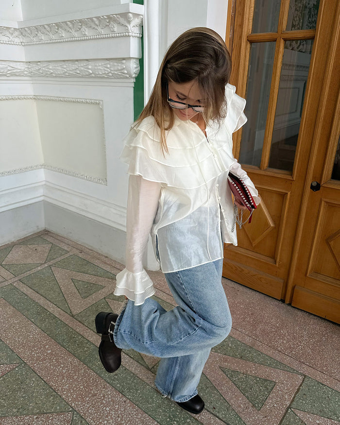 Martell Top - White