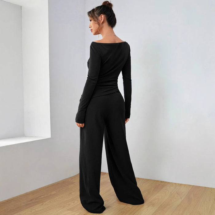 Meeha Co ord Set - Black