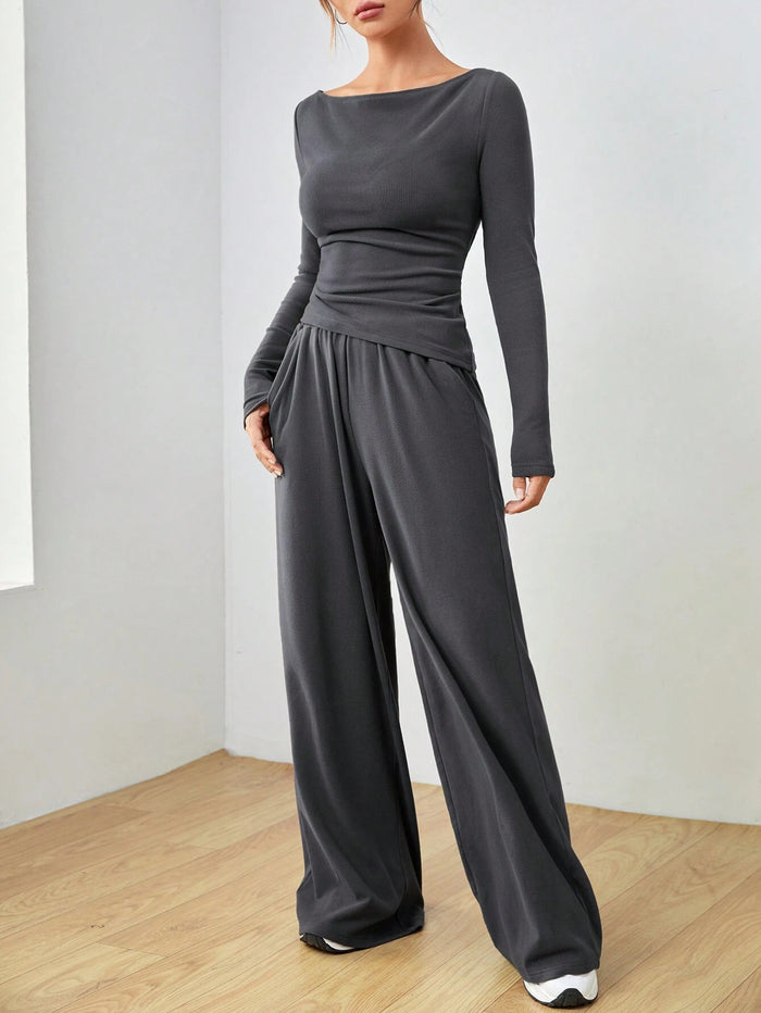 Meeha Co ord Set - Grey
