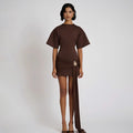Melanie Dress - Brown