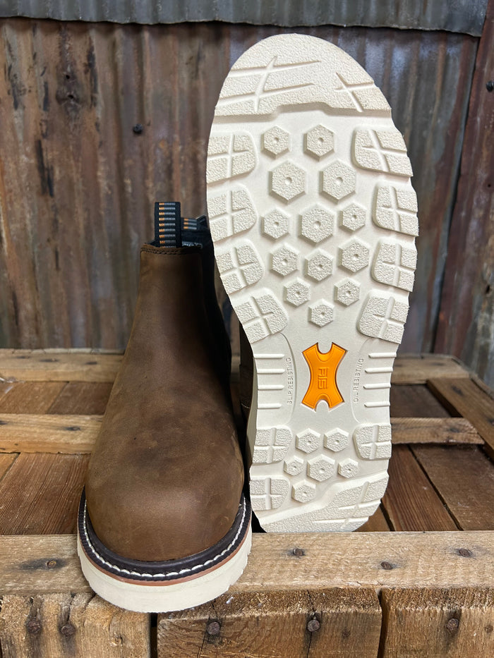 Men's Rebar Wedge Chelsea Waterproof Composite Toe Work Boot