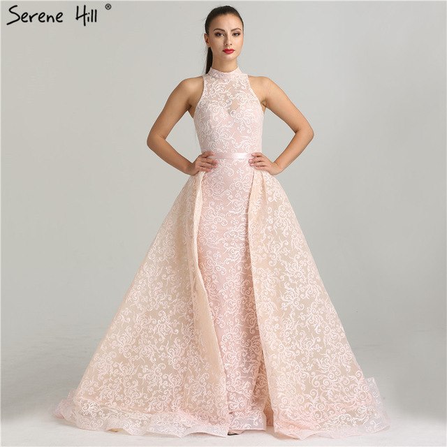 Mermaid Pink Tulle Evening Dresses Evening Gowns LA6289 On Sale - SERENE HILL