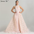Mermaid Pink Tulle Evening Dresses Evening Gowns LA6289 On Sale - SERENE HILL