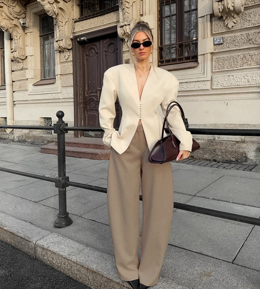 Meryl Blazer - Apricot