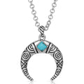 Montana Silvermiths Eye In The Sky Cresent Necklace