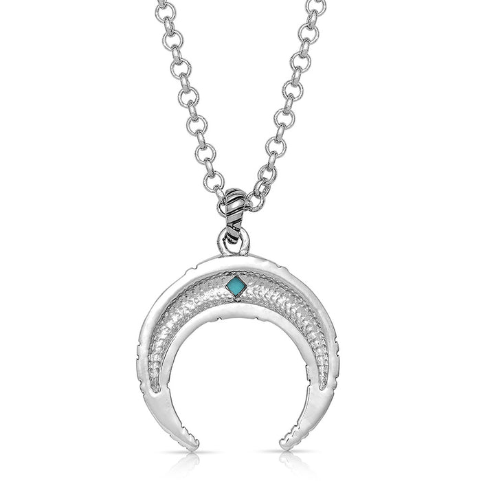 Montana Silvermiths Eye In The Sky Cresent Necklace