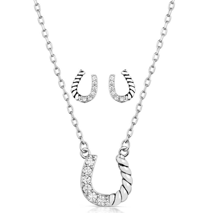 Montana Silversmith Roping Luck Jewelry Set