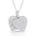 Montana Silversmiths Country Charm Crystal Love Necklace