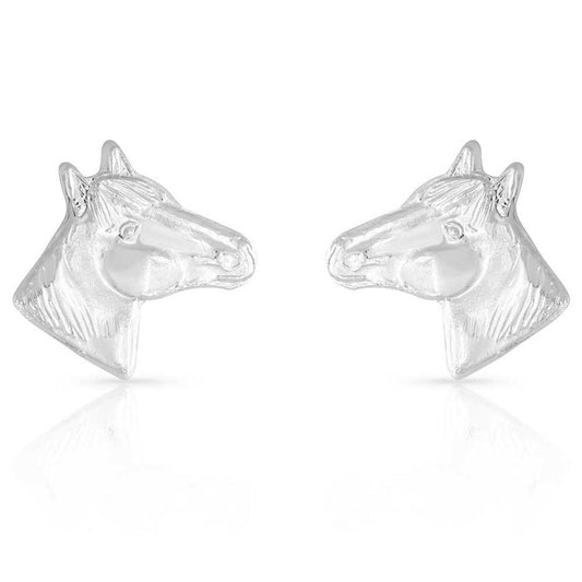 Montana Silversmiths Horsehead Earrings