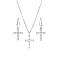 Montana Silversmiths Unwavering Cross Jewelry Set