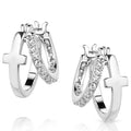 Montana Silversmiths Wrapped in Faith Crystal Earrings