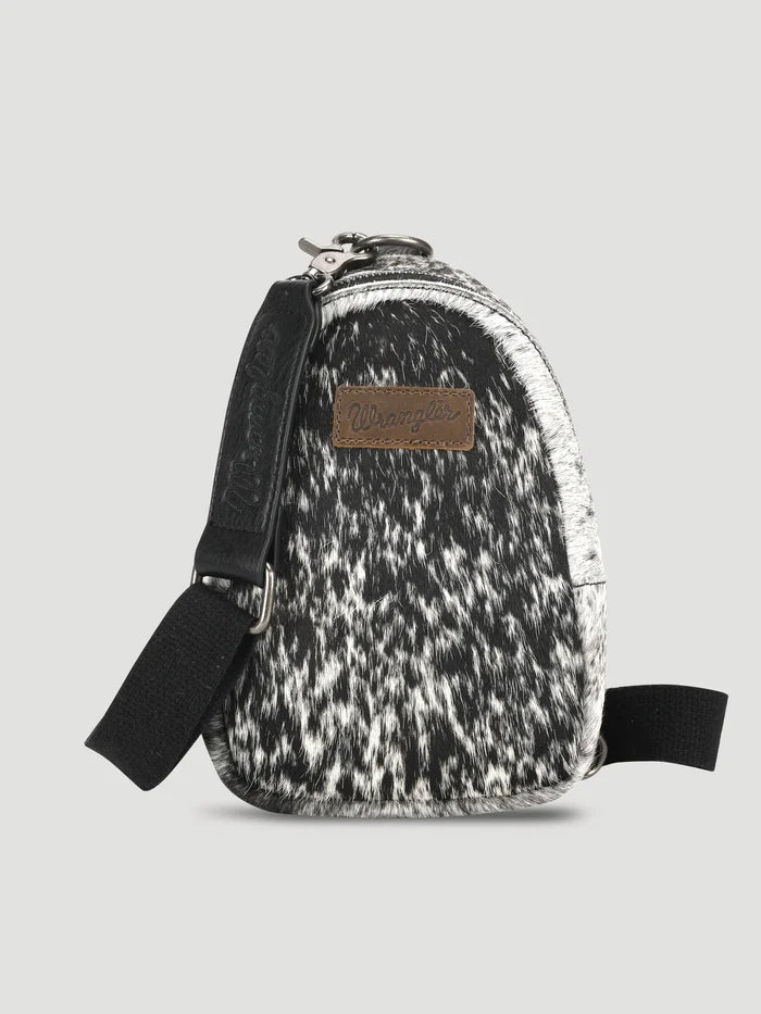 Montana West Cow Hide Sling Bag