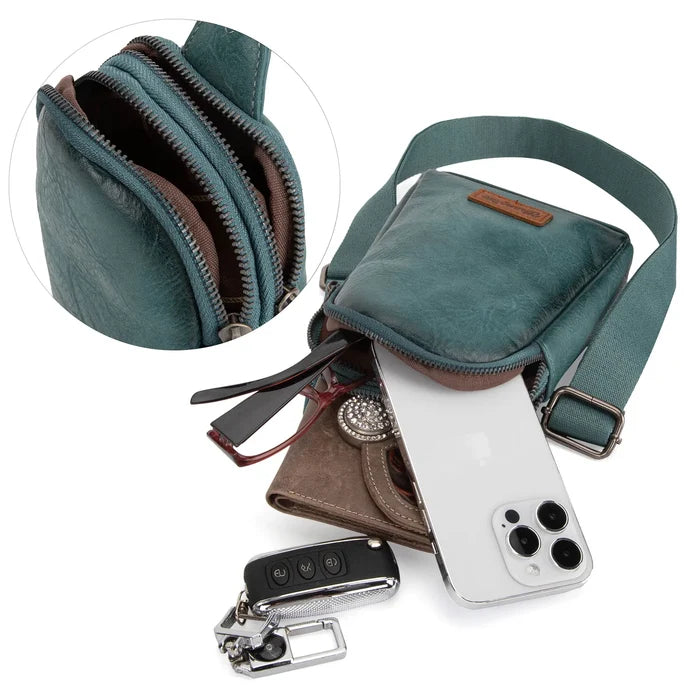 Montana West Wrangler Sling Bag/Crossbody/Chest Bag