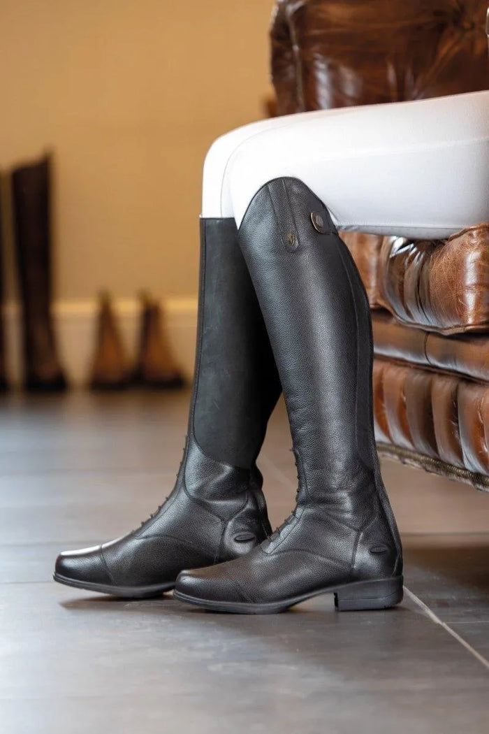 Moretta Albina Riding Boots - Child - Black - 1/33