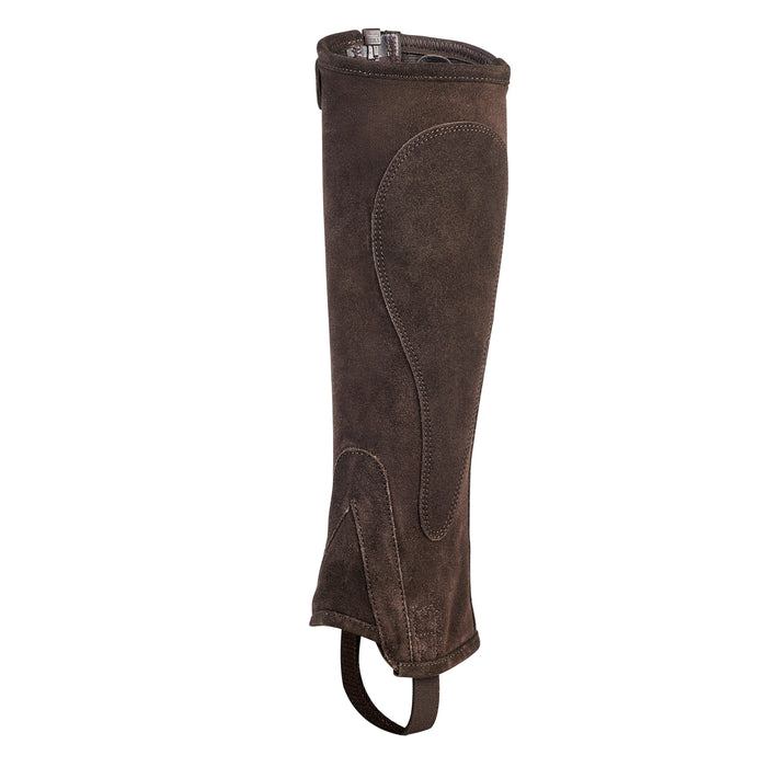 Moretta Suede Half Chaps - Adult - Black - S