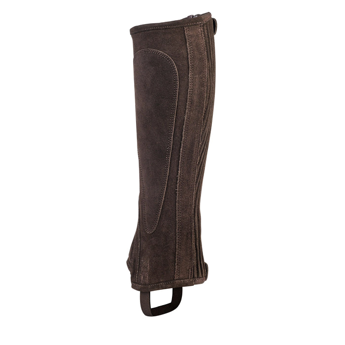 Moretta Suede Half Chaps - Adult - Black - M