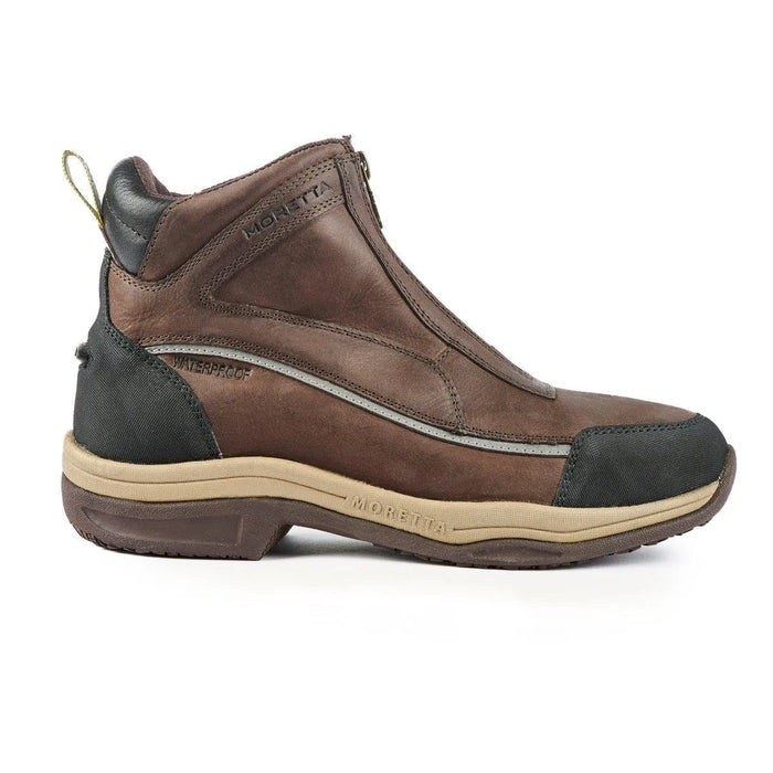 Moretta Vittoria Zip Front Boots - Brown - 4/37
