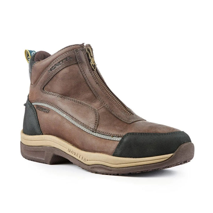 Moretta Vittoria Zip Front Boots - Brown - 4/37
